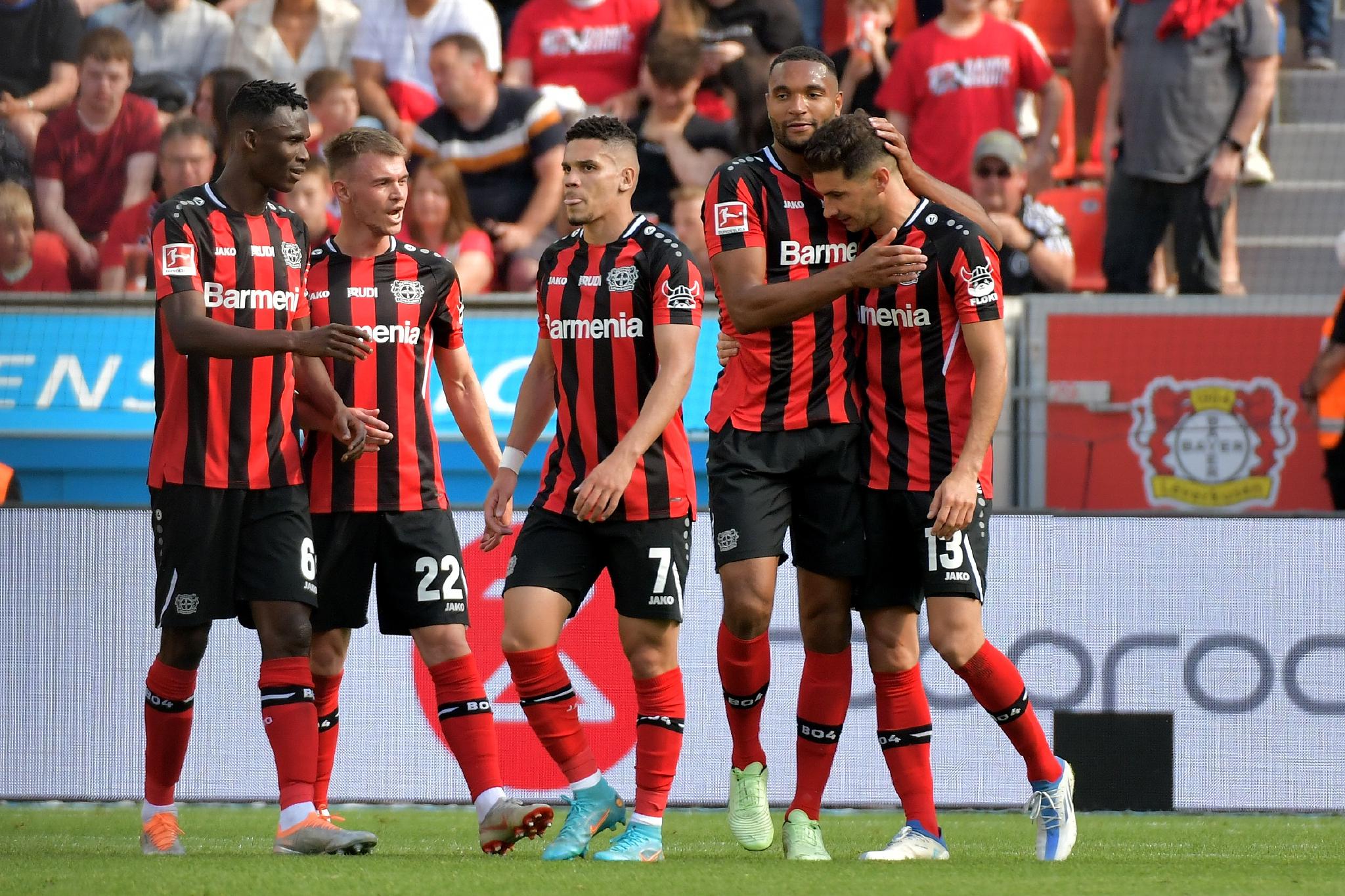 勒沃库森胜出关键战！排名日渐攀升的简单介绍