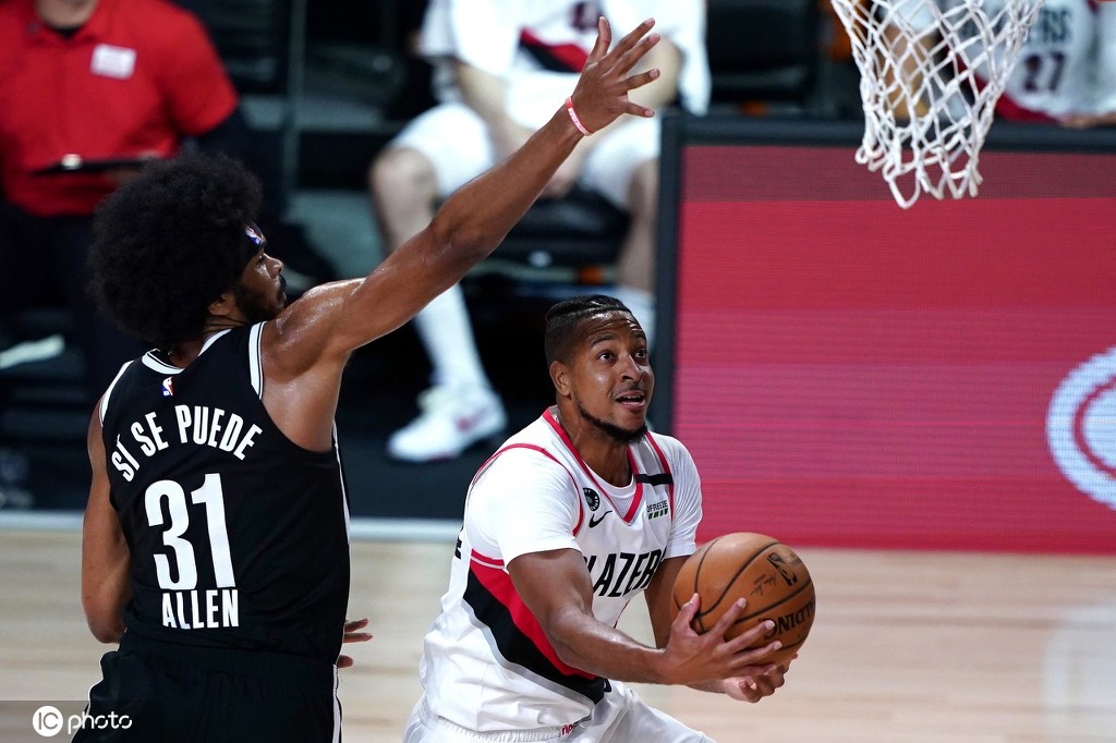 开拓者击败篮网，利拉德再次爆破狂热