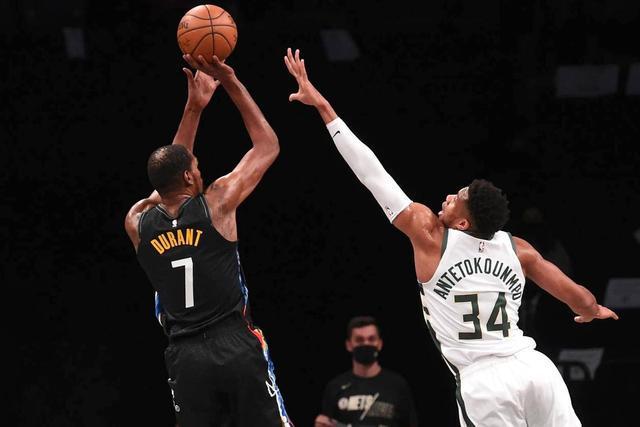 篮网惨败雄鹿，杜兰特缺阵影响大